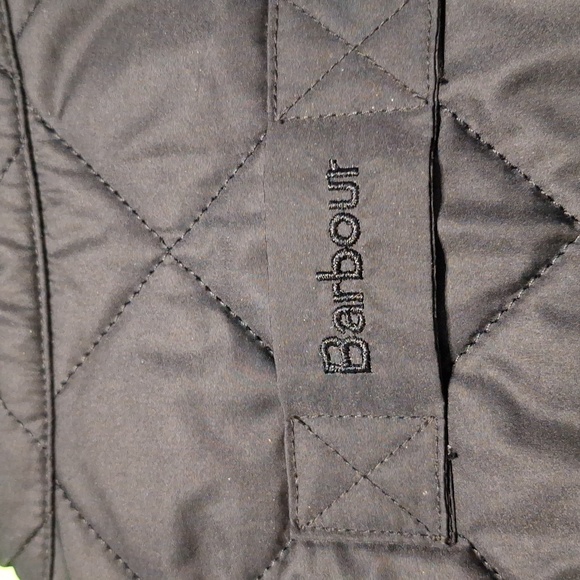 Barbour Black Quilted Vest Size L - Picture 7 of 7